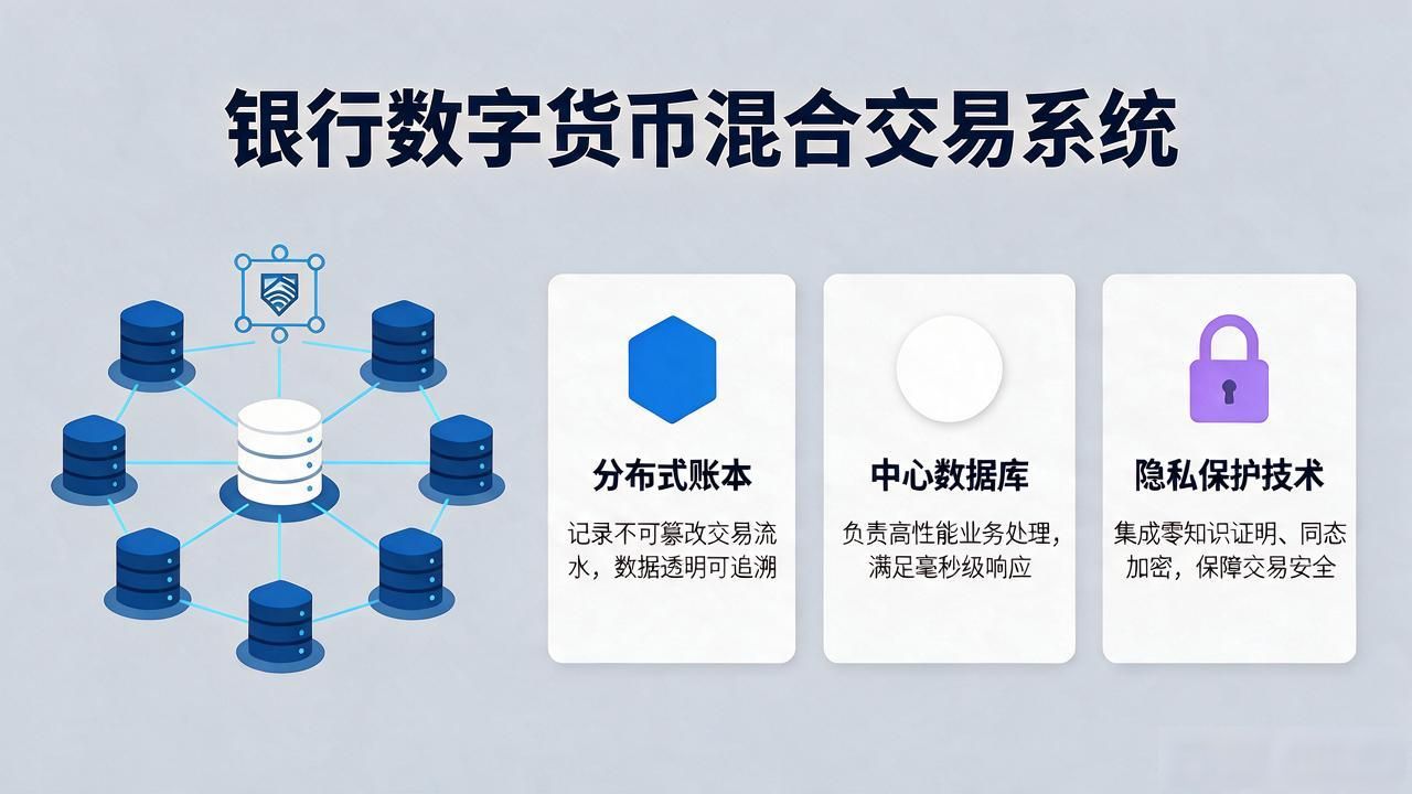 银行数字货币交易系统：功能架构与落地方案