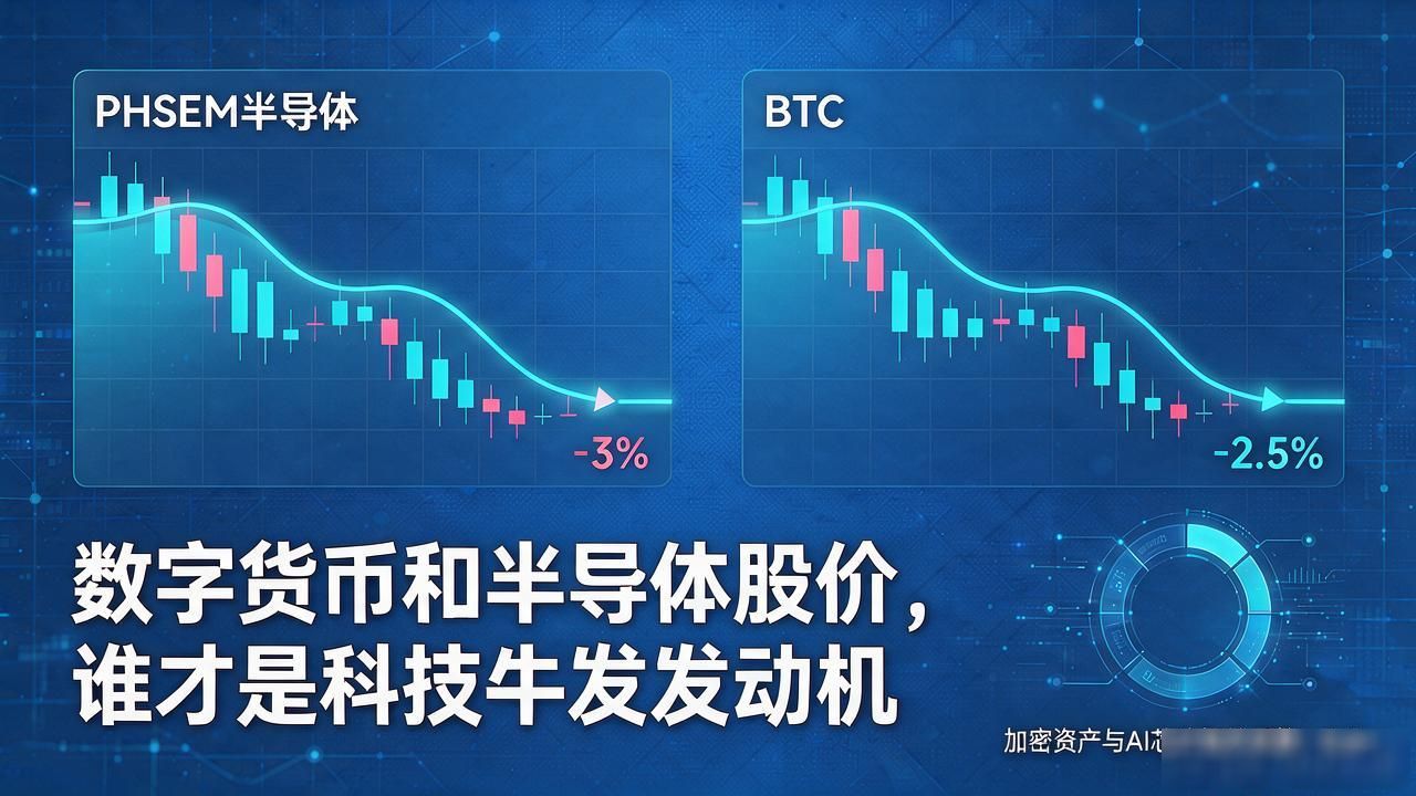 数字货币和半导体股价，谁才是科技牛市发动机