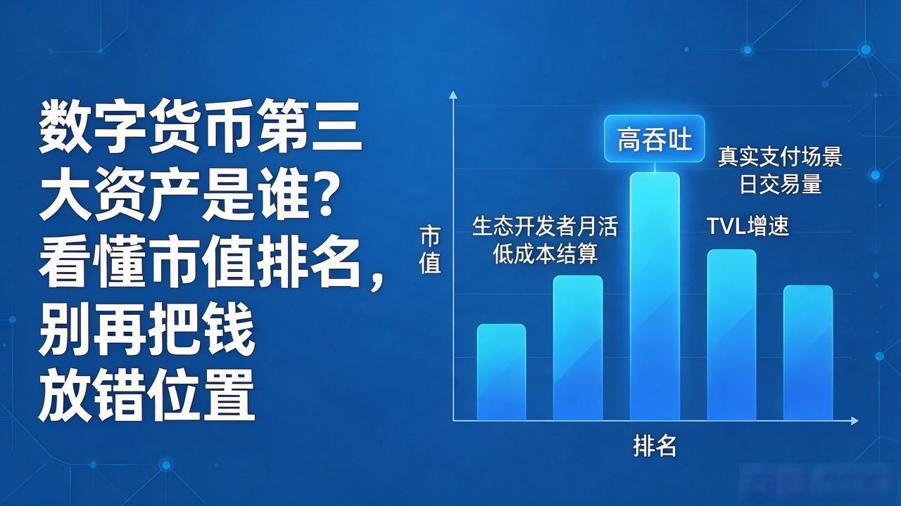 2025年数字货币第三大资产排名预测_加密货币流动性深度与机构资金配置分析_数字货币第三大资产