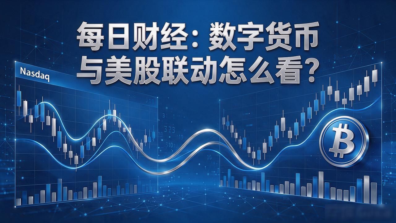 每日财经：数字货币与美股联动怎么看？