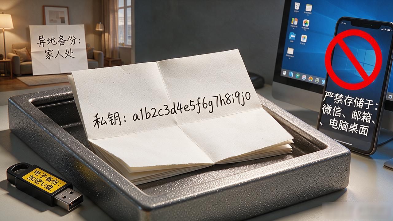imtoken私钥备份方法：老用户教你三步存好钱包钥匙