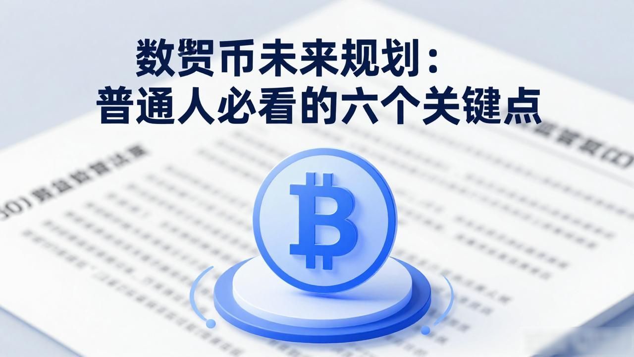 数字货币未来规划：普通人必看的六个关键点