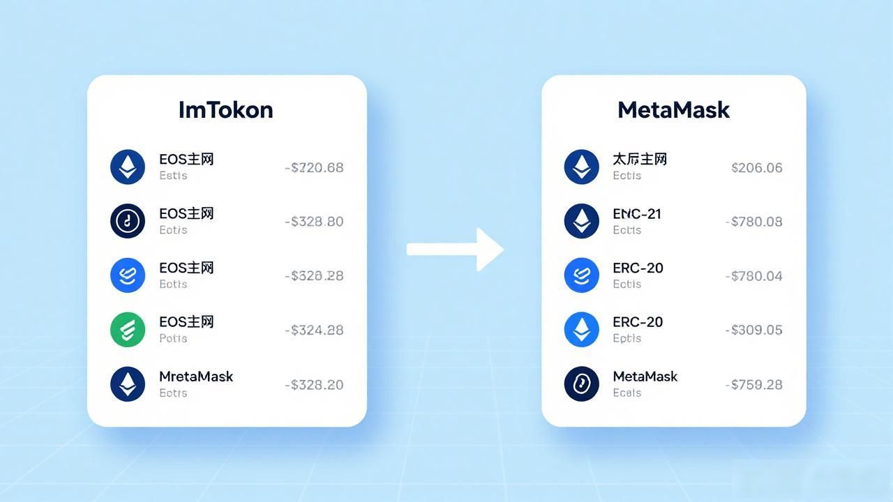 eos metamask imtoken EOS钱包怎么选？MetaMask能用吗？