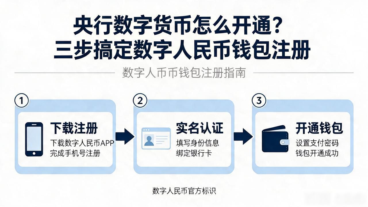 数字人民币开通流程_央行数字货币怎么开通_数字人民币App下载使用