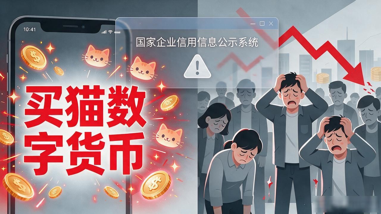 有人让我投买猫数字货币说稳赚不赔，我查了三天资料，劝你千万别碰