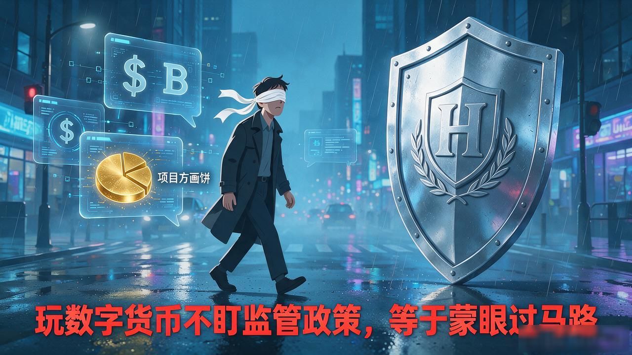 玩数字货币不盯监管政策，等于蒙眼过马路｜老玩家掏心窝说大实话