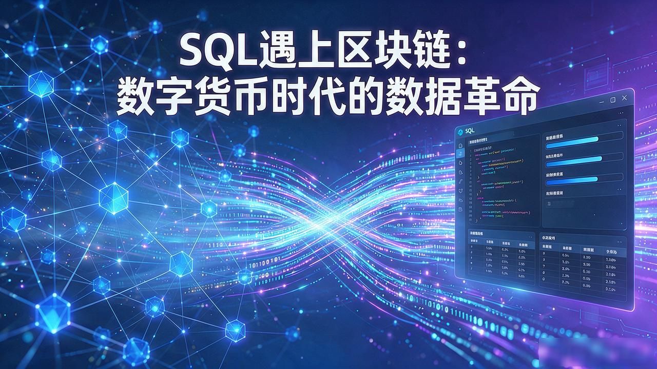 SQL遇上区块链：数字货币时代的数据革命