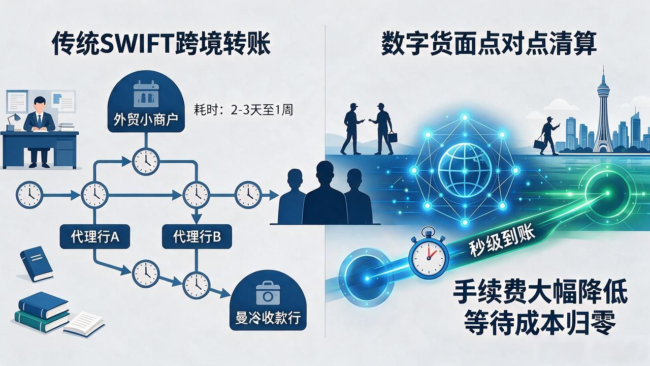 数字货币成本优势_发行数字货币有何好处_数字货币跨境支付效率