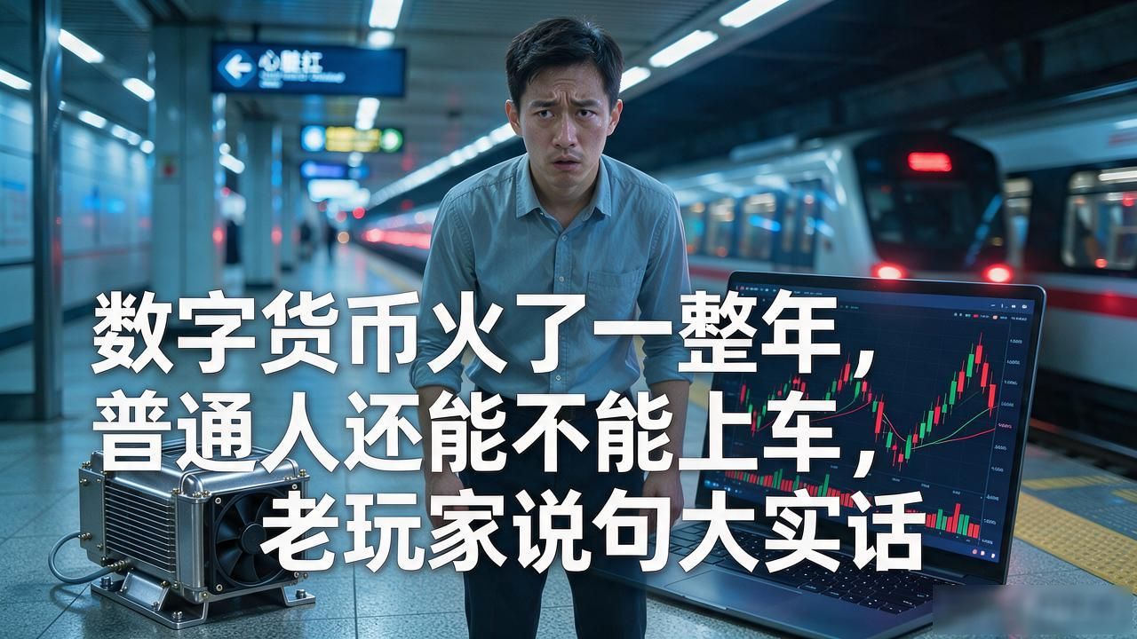 数字货币火了一整年，普通人还能不能上车，老玩家说句大实话