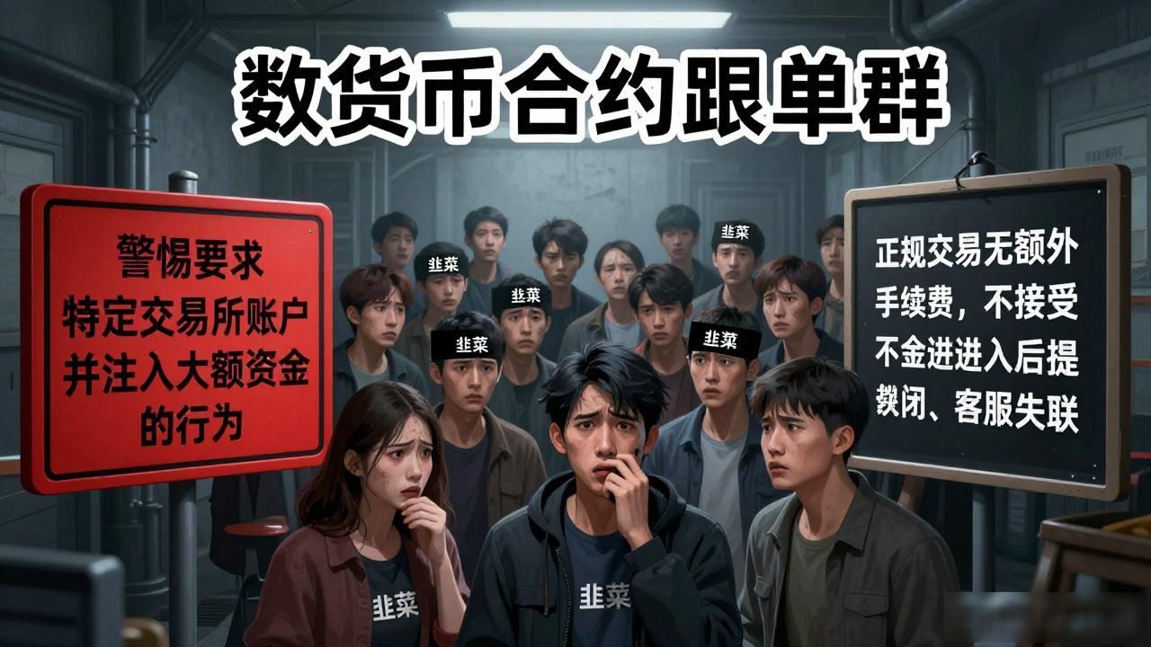数字货币合约跟单群，是无数散户投资者的噩梦