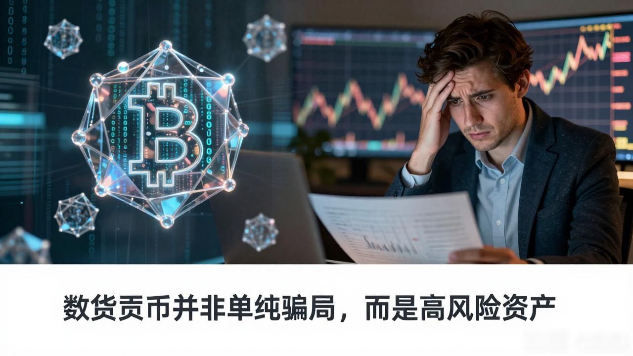 数字货币并非单纯骗局，而是高风险资产