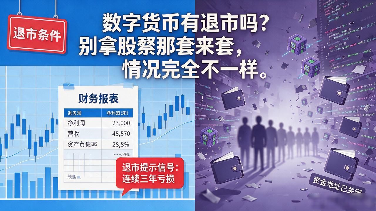 数字货币有退市的吗_数字货币退市制度_交易所下架币种