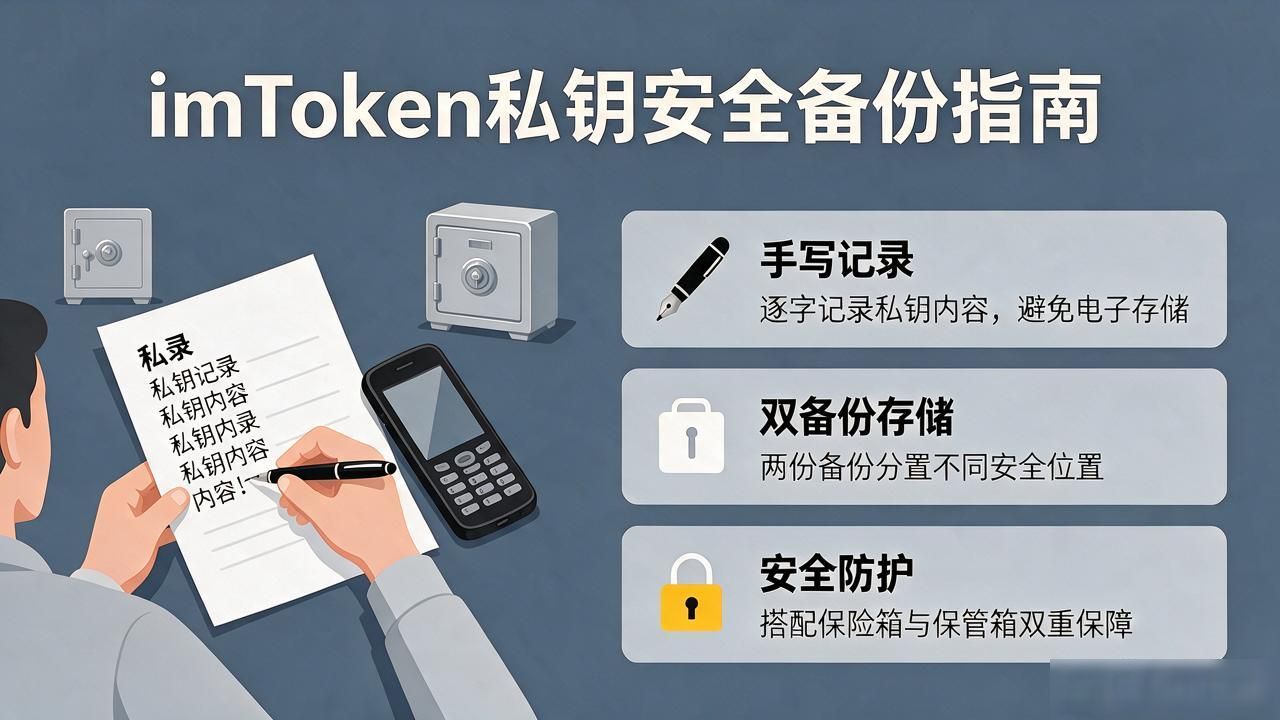 imtoken私钥怎么设置？导出备份一篇说清