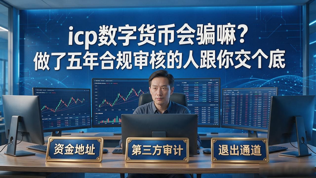 icp数字货币会骗嘛？做了五年合规审核的人跟你交个底