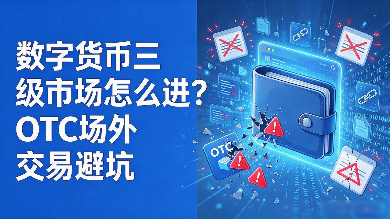 数字货币三级市场怎么进？OTC场外交易避坑