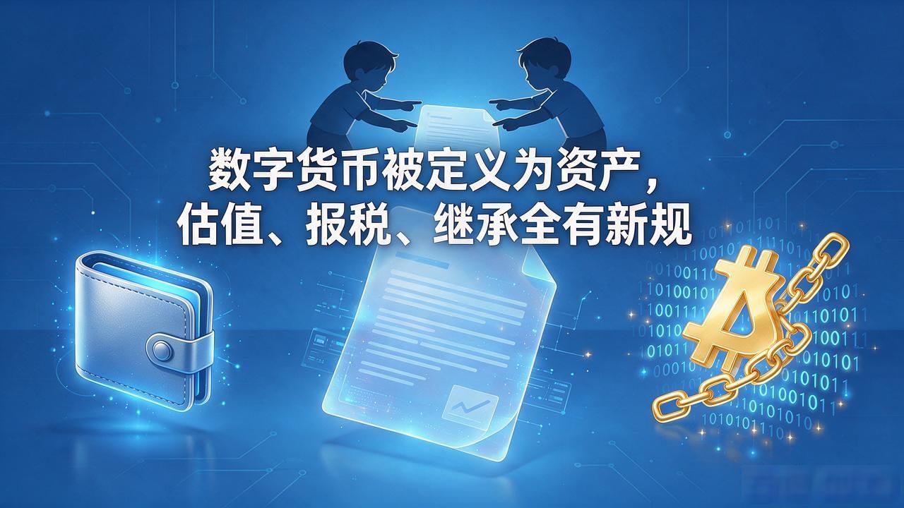 数字货币被定义为资产，估值、报税、继承全有新规，普通人该注意什么