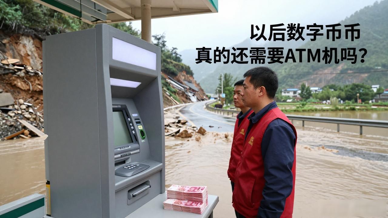 以后数字货币真的还需要ATM机吗？干银行渠道15年的我来说说