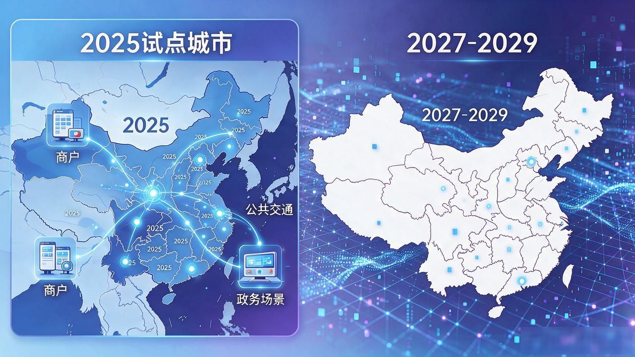 央行数字货币要多久能全国普及？看看试点城市跑出的真实速度