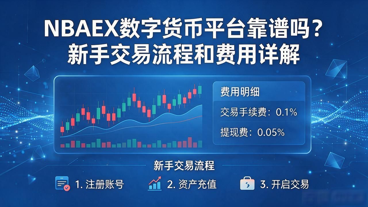 NBAEX数字货币平台靠谱吗？新手交易流程和费用详解