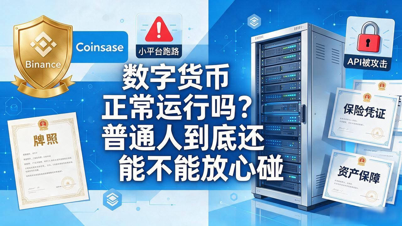 数字货币正常运行吗？普通人到底还能不能放心碰