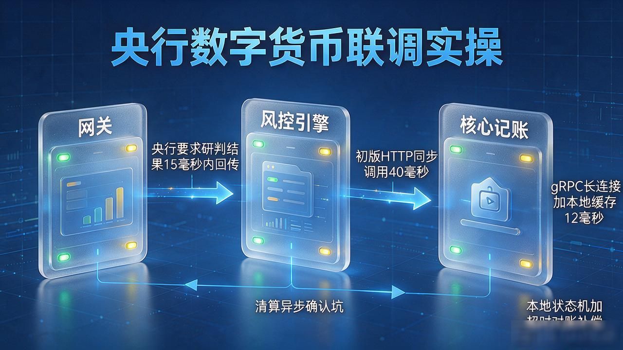 央行数字货币雷达对接实操，支付机构联调上线必须搞懂的三件事