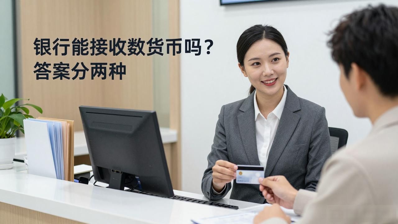 银行能接收数字货币吗？我跑了趟网点才搞清楚，答案分两种