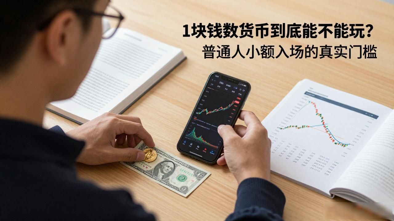 1块钱数字货币到底能不能玩？普通人小额入场的真实门槛