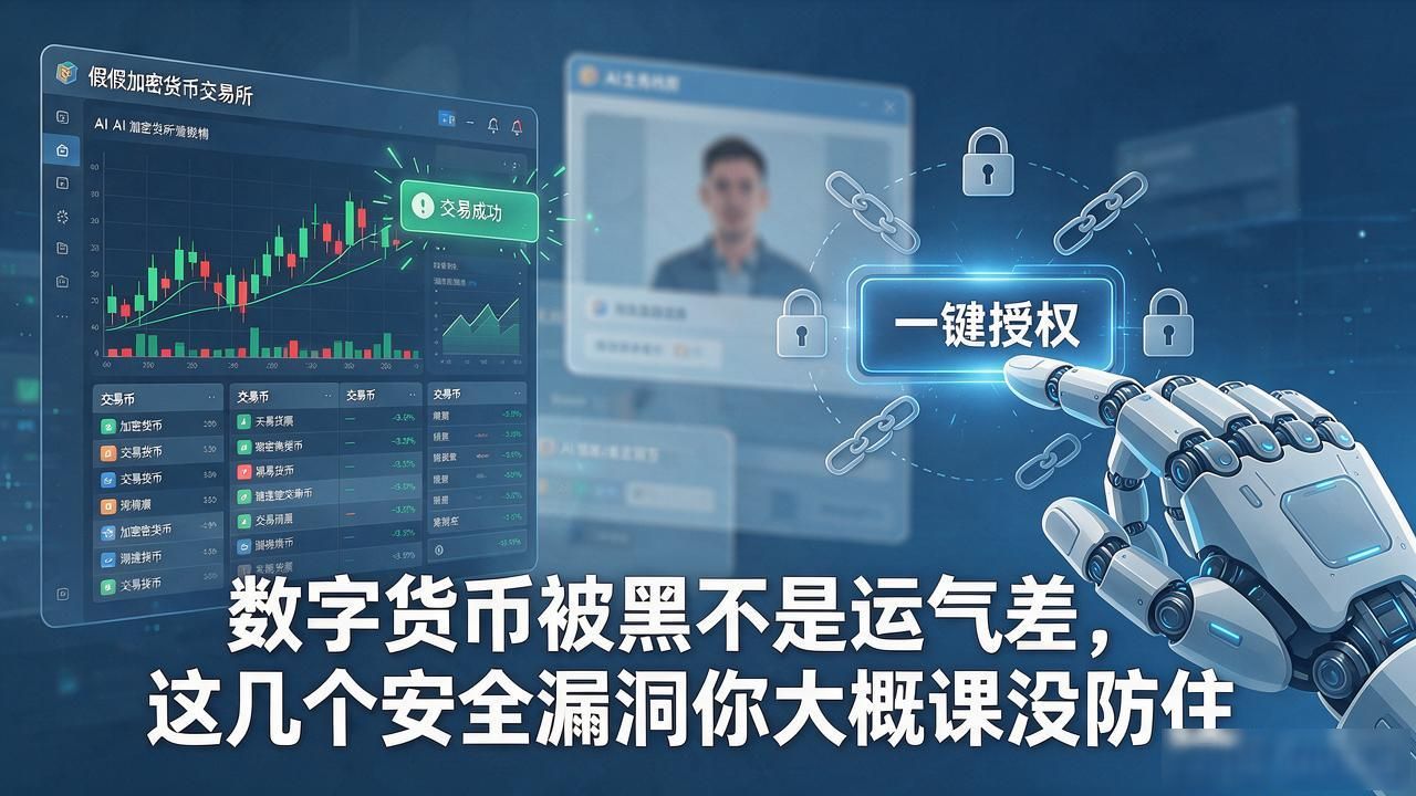 数字货币被黑不是运气差，这几个安全漏洞你大概率没防住