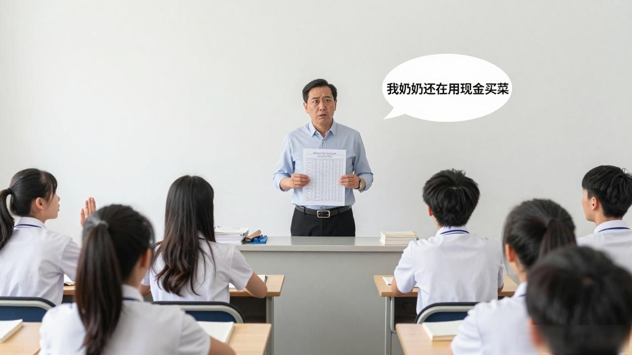 手写数字货币教案反思：翻三页丢十分钟，学生愣了五秒