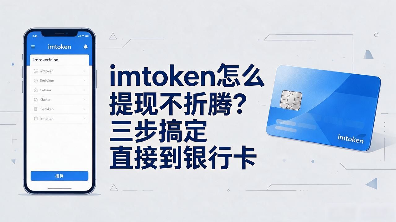 imtoken怎么提现不折腾？三步搞定直接到银行卡