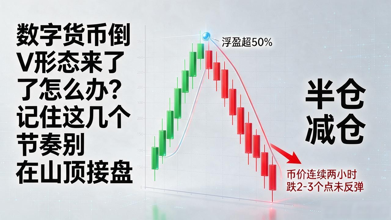 币圈高位逃顶技巧_数字货币倒V_数字货币倒V走势判断方法