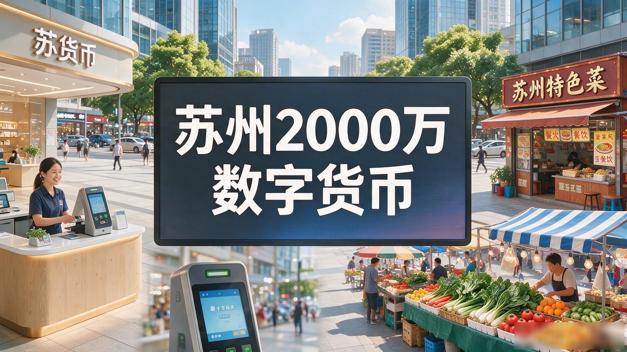 苏州发布2000w数字货币_苏州2000万数字人民币补贴_数字人民币苏州发放对象