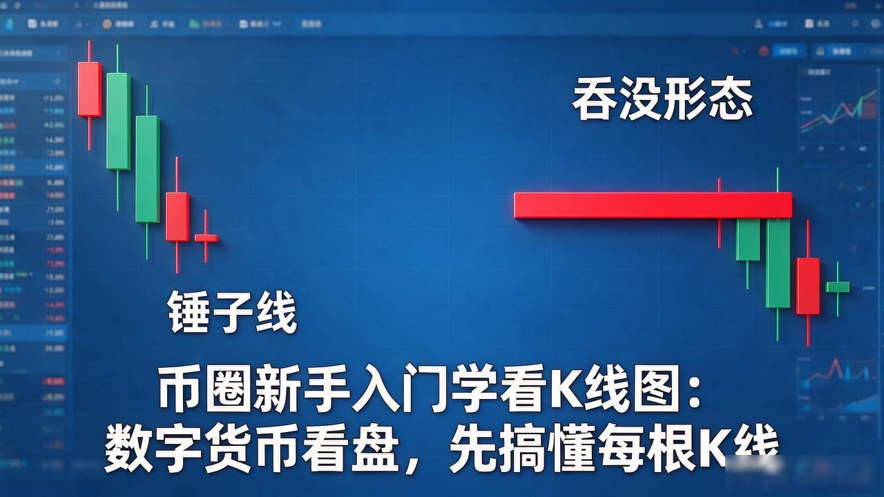 币圈新手入门学看k线图数字货币_新手如何看懂K线实体与影线_数字货币K线基础入门指南