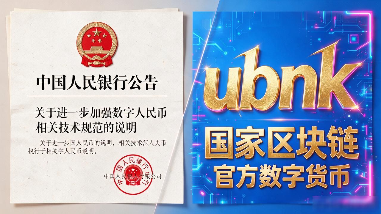 ubnk是国家认可的数字货币吗？央行名单里根本没有它